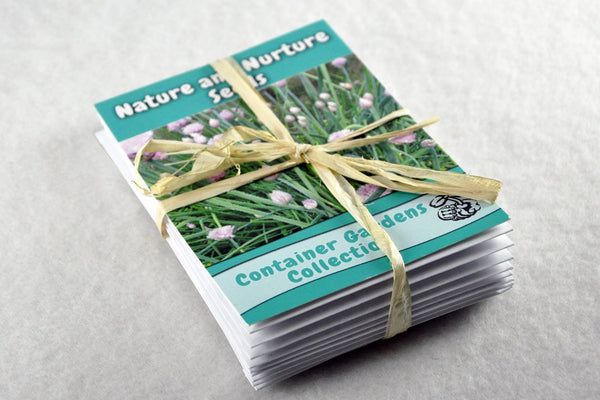 container garden seeds Container Garden Seed Collection – Grow Fresh Herbs & Veggies in Pots
