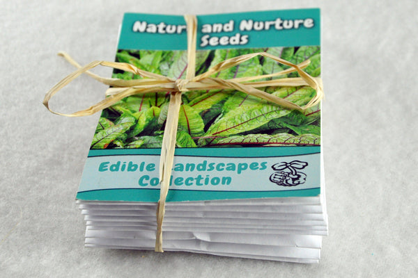 Edible Landscaping seed package Collection