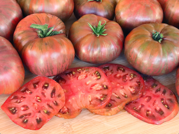 miniature tomato plant seeds Fred's Tie Dye Dwarf Tomato Seeds