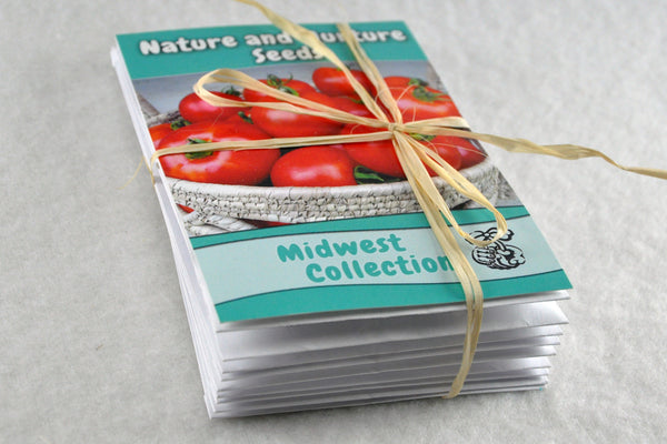 Midwest Heirloom Vegetable Seed Collection Packages