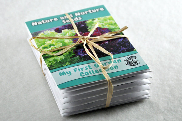in my garden seeds My First Garden Seed Collection - Grow Easy, Colorful Veggies Fast